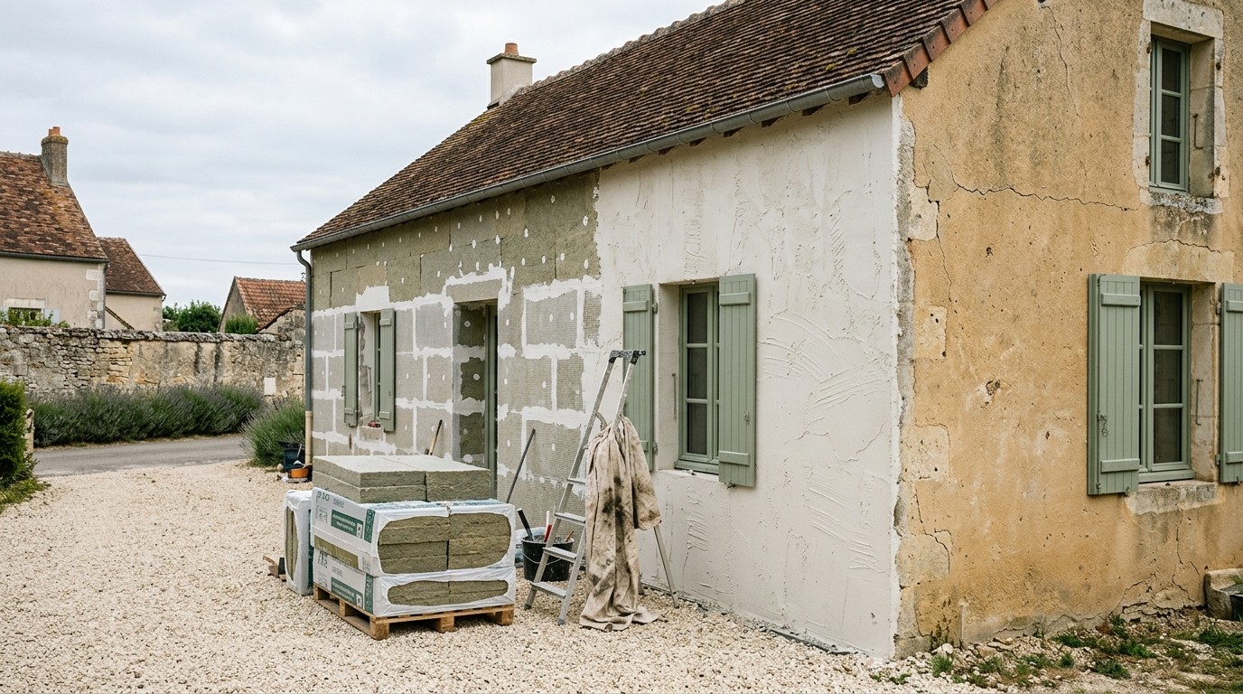Combien coûte une isolation extérieure au m² ?