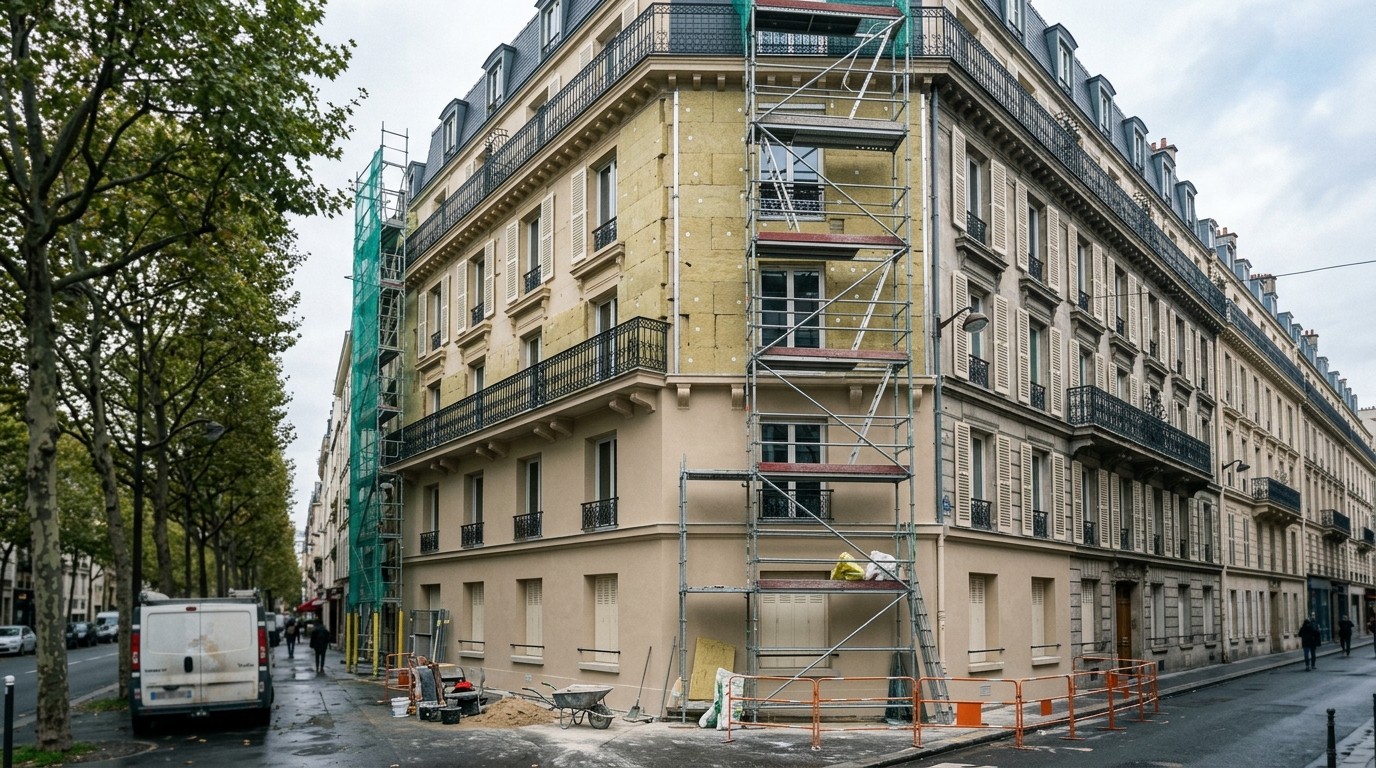 Isolation extérieure d'un immeuble, comment la voter ?