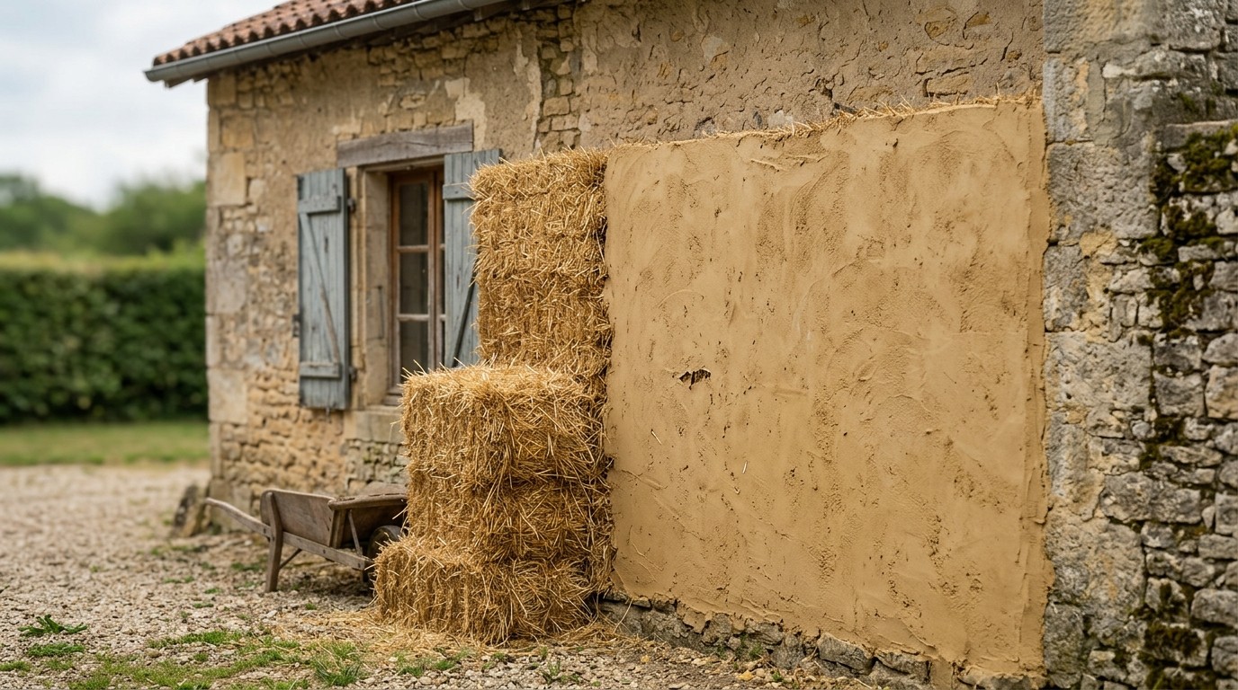 L'isolation par l'extérieur en paille, mode d'emploi