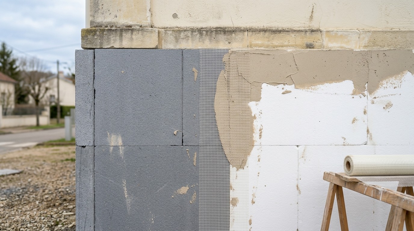 Pour une ITE en polystyrène, graphité ou blanc ?